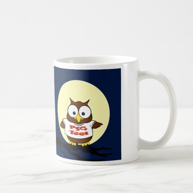 PSG Tees Hoot Coffee Mug (Right)