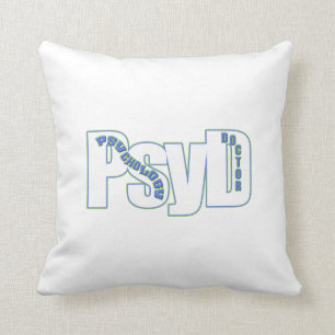 PSI SYMBOL DOCTOR of PSYCHOLOGY Cushion