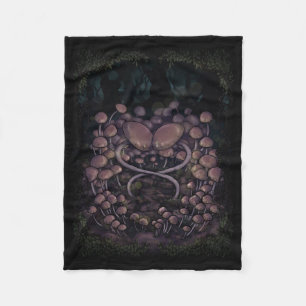 Psilocybe Allenii Fleece Blanket