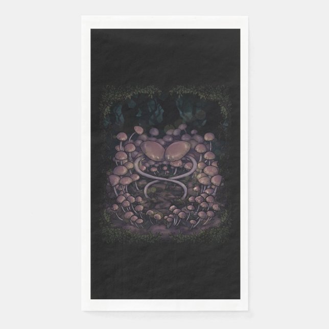 Psilocybe Allenii Napkin (Front)