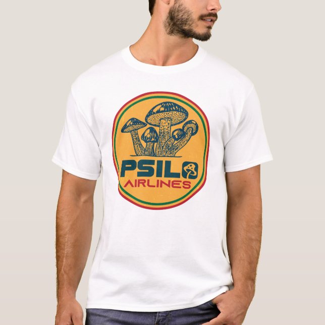 Psilocybin Mushroom Psychedelic Explorers - Psilo T-Shirt (Front)