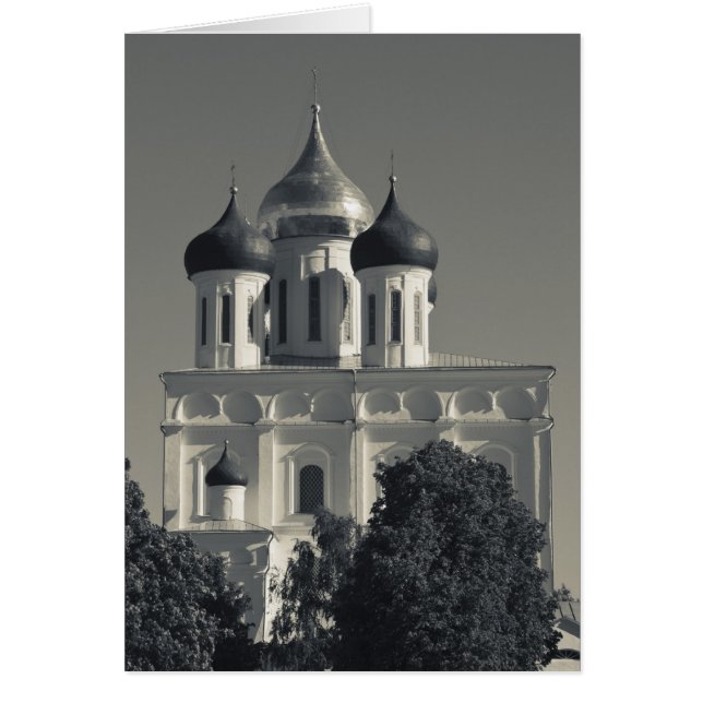Pskov Kremlin and Trinity Cathedral (Front)