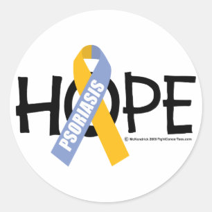 Psoriasis Hope Classic Round Sticker