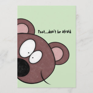 Psst, don't be afraid, it's your buddy's birthday invitation