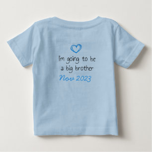 psst I have a secret, big brother customizable Baby T-Shirt