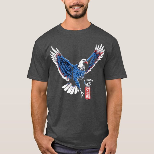 Psstkt Eagle T-Shirt (Front)
