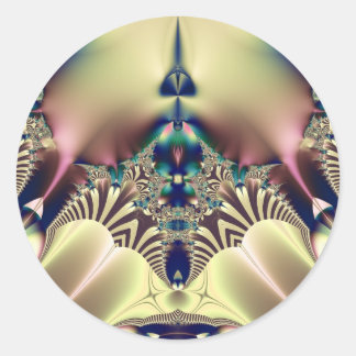 Pstrypedelic Classic Round Sticker