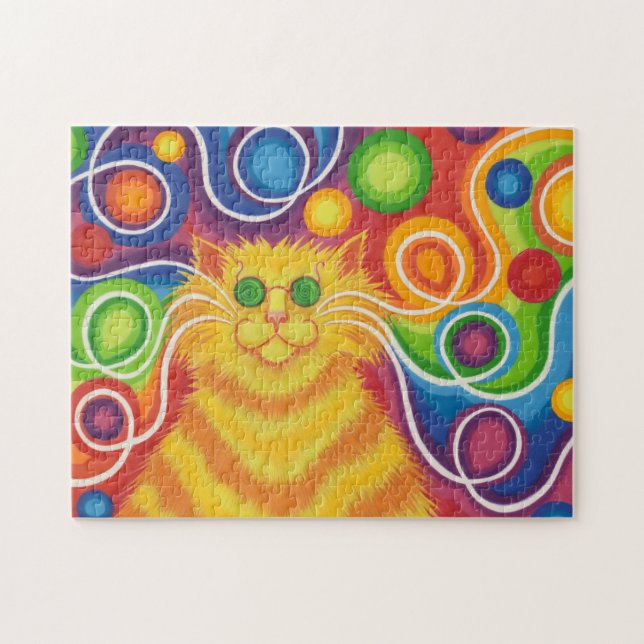 Psy-cat-delic jigsaw puzzle (Horizontal)