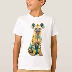 Psych-Colour Hyena Pop Art T-Shirt Graphic