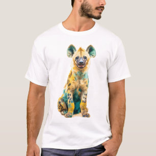 Psych-Colour Hyena Pop Art T-Shirt Graphic
