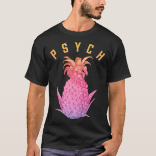 Psych Iconic Pineapple Awesome Sweet Fruit Summer T-Shirt