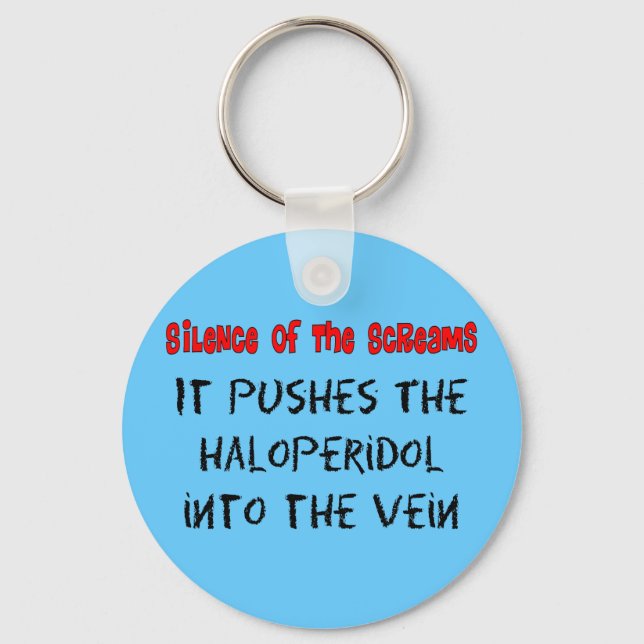Psych Nurse Hilarious Gifts Key Ring (Front)