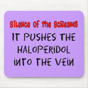 Psych Nurse Hilarious Gifts Mouse Mat