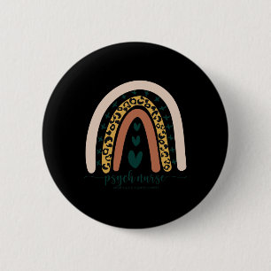 Psych Nurse What's Your Superpower Fun Mental Heal 6 Cm Round Badge