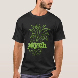 Psych Pineapple Crew Neck T-Shirt