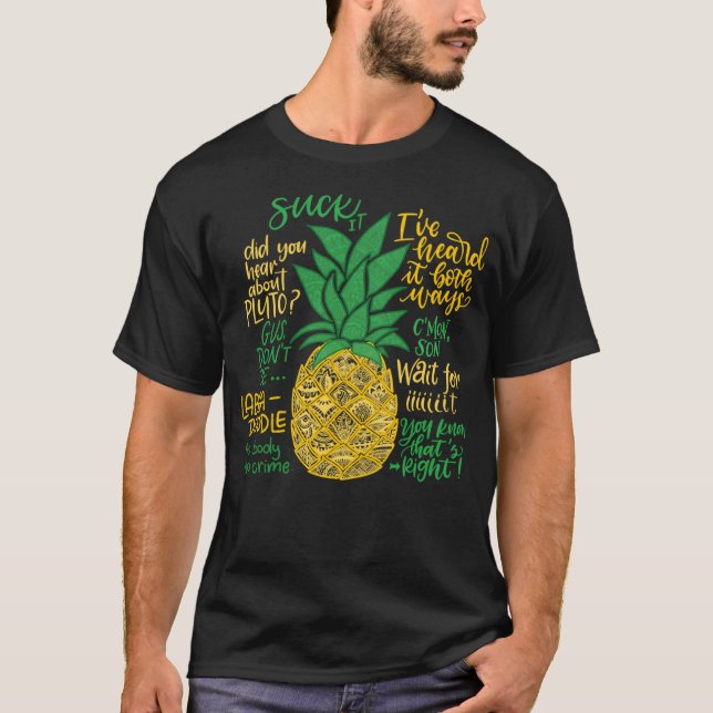 Psych - Quotes T-Shirt (Front)
