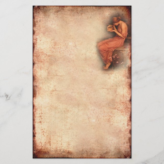 Psyche & Golden Box Stationery (Front)