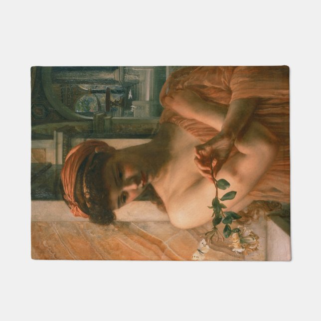 Psyche in the Temple of Love (by Edward Poynter) Doormat (Front)