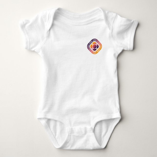 Psyche Mission Baby Tutu Bodysuit (Front)