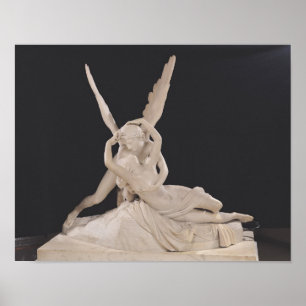 Psyche Revived by the Kiss of Cupid 1787-93 Poster