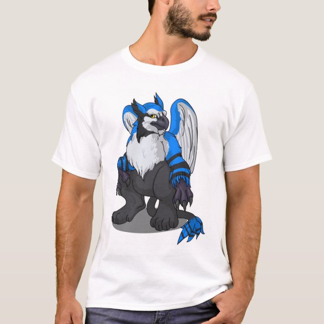 Psyche Tamer Blue Winja Shirt (Front)