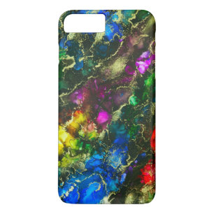 Psychedelic Abstract Alcohol Ink iPhone 8 Plus/7 Plus Case