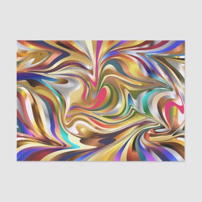 psychedelic abstract tissue paper (Front)