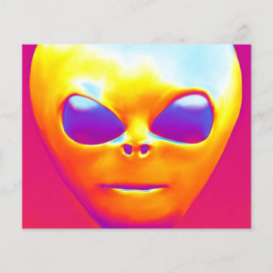 Psychedelic Alien Flyer