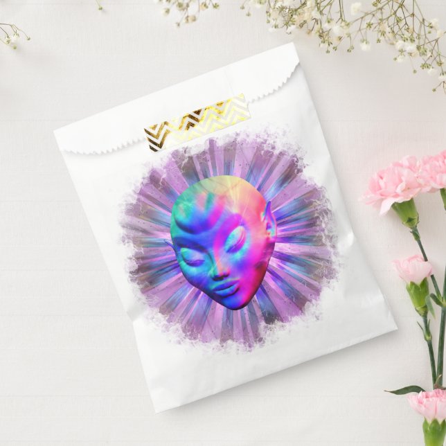 Psychedelic Alien Meditation Favour Bags (Sealed)