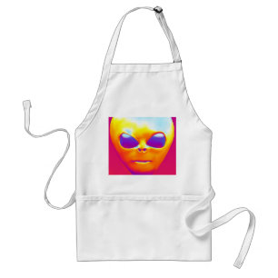 Psychedelic Alien Standard Apron