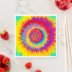Psychedelic Art Napkin