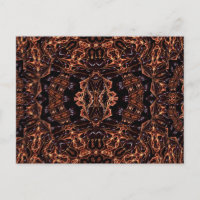 Psychedelic Art Postcard