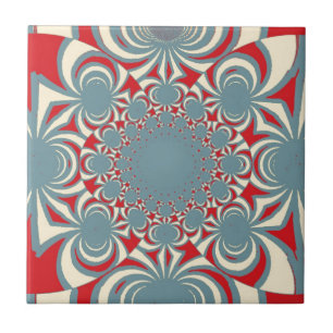 psychedelic Art Tile