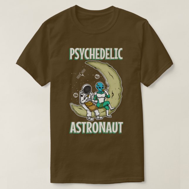 Psychedelic Astronaut  T-Shirt (Design Front)