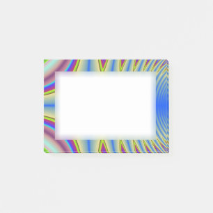 Psychedelic Blue Post-it® Notes