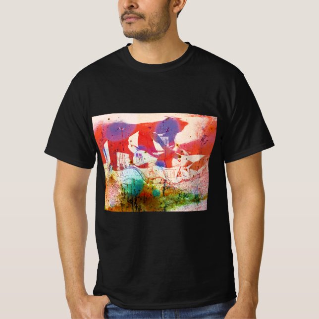 Psychedelic Bodegas Marques de Riscal 2 T-Shirt (Front)