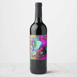 Psychedelic Bottle Label (4" x 3.5")