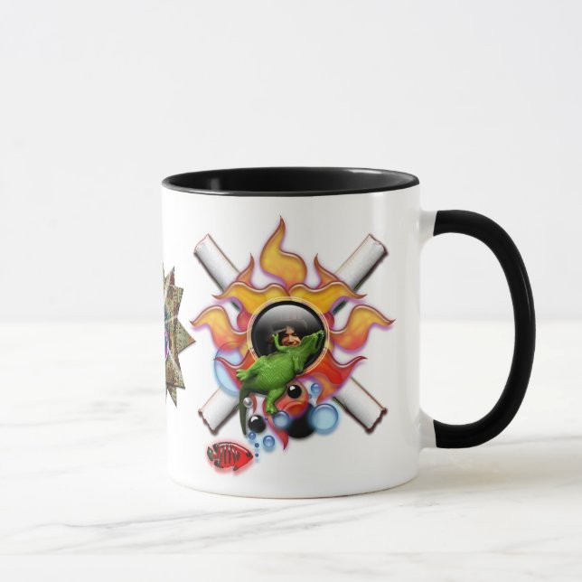 Psychedelic Breakfast Mug (Right)