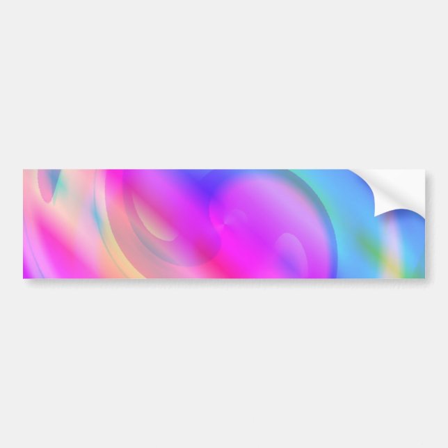 Psychedelic Bumper Sticker (Front)