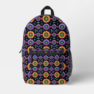 Psychedelic Burst Printed Backpack