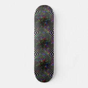Psychedelic Burst Skateboard-Design 1 Skateboard