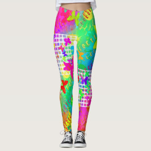 Psychedelic Butterfly Leggings