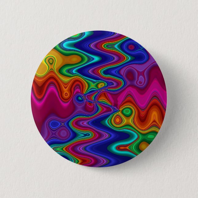 Psychedelic Button (Front)