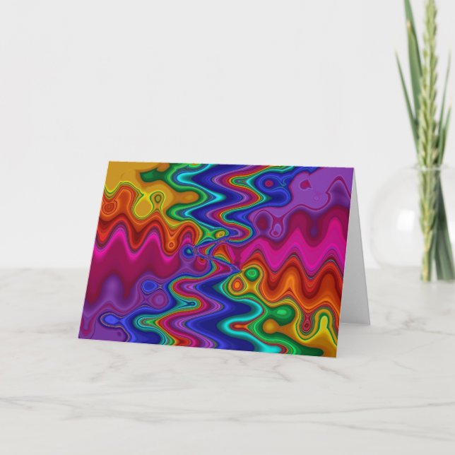 Psychedelic Card (Front)