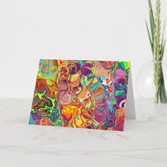 Psychedelic Card (Front)