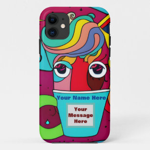 Psychedelic iPhone 11 case