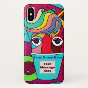 Psychedelic  iPhone x case