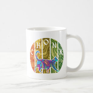 Psychedelic Cat – Trippy Feline Art Coffee Mug