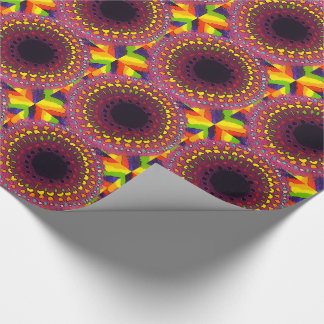 Psychedelic Chakras Wrapping Paper