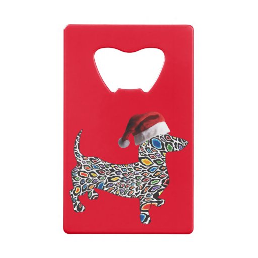 Image of Psychedelic-Cheetah-Doxie-Santa